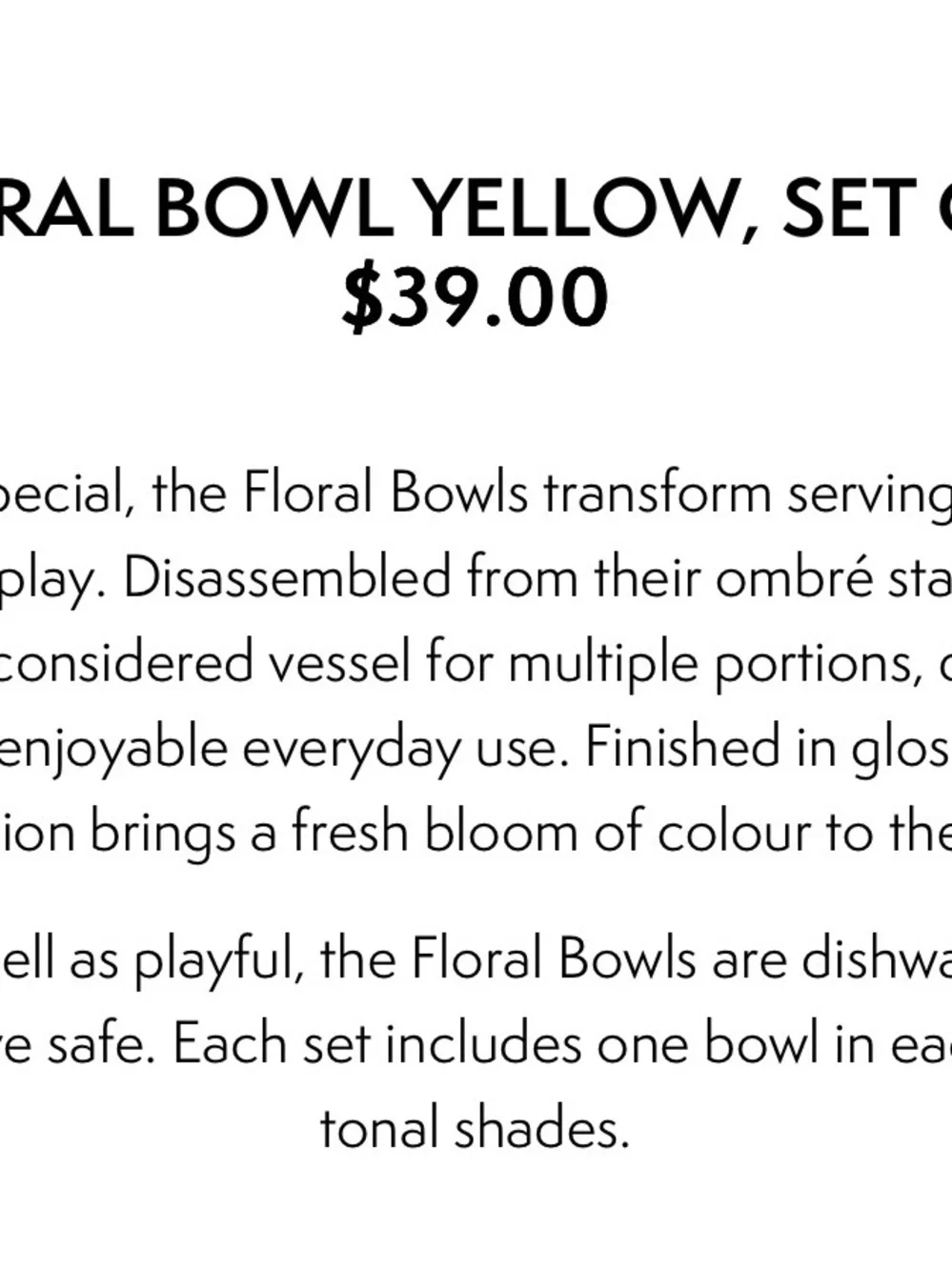 Greg Natale melanite bowls Flower-Shaped Dessert Bowls - Set of 4